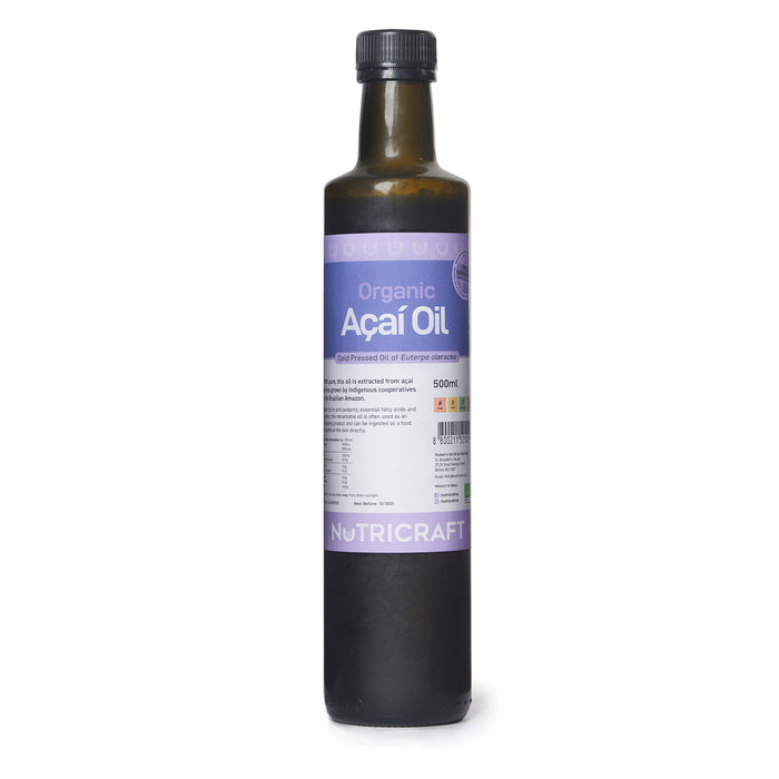 Organic Acai Oil (cold pressed)