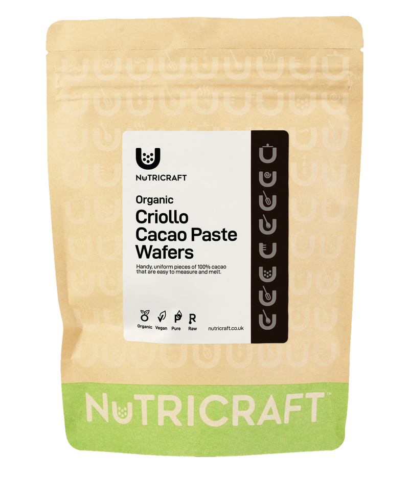 Organic Cacao Liquor Wafers (buttons / drops)