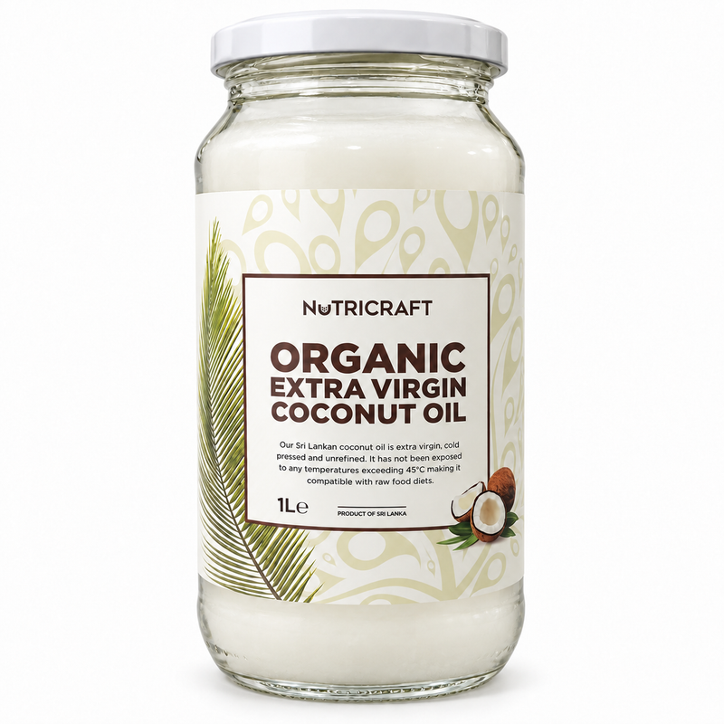 Organic Coconut Oil (Virgin Cold Pressed)