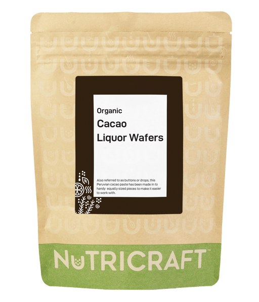 Organic Cacao Liquor Wafers (buttons / drops)