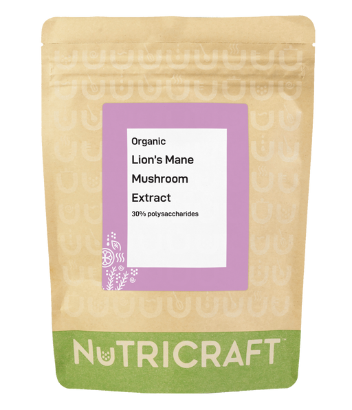 Organic Lion's Mane Mushroom Extract Powder (15:1 / 30% polysaccharides)