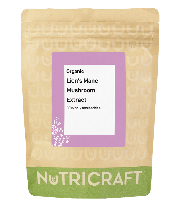Organic Lion's Mane Mushroom Extract Powder (15:1 / 30% polysaccharides)
