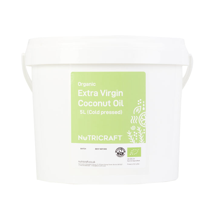 Organic Coconut Oil (Extra Virgin Cold Pressed)