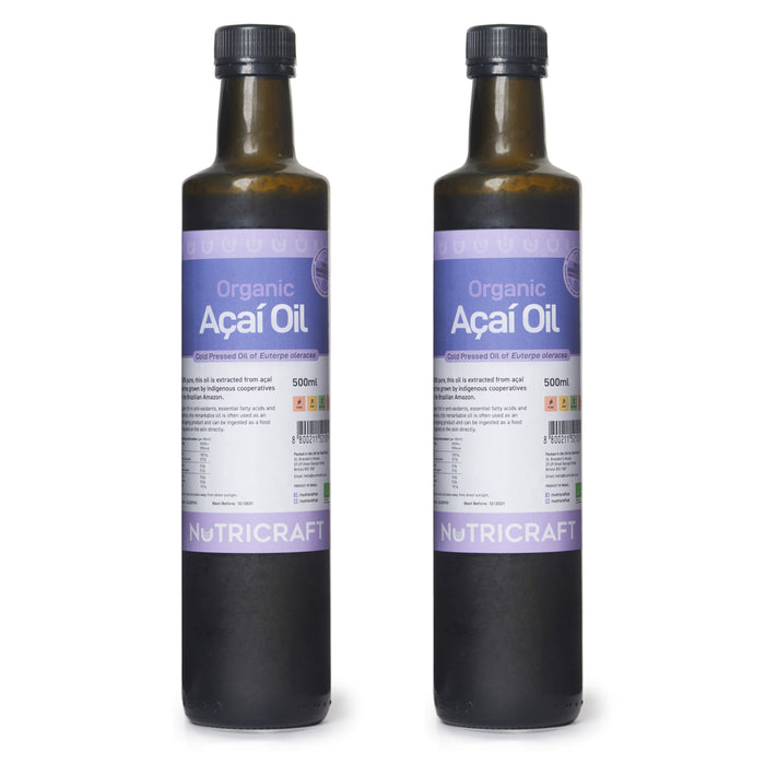 Organic Acai Oil (cold pressed)