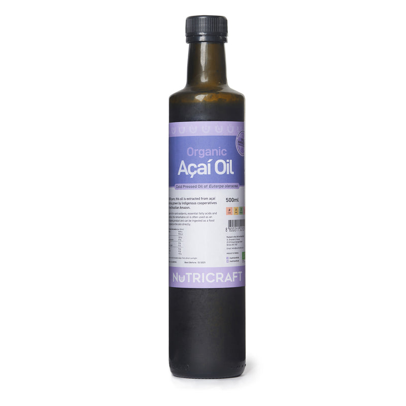 Organic Acai Oil (cold pressed)